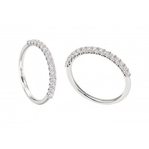 Anneau Recarlo Femme in Or blanc Diamante 0.14 Ct R01MZ030/015-12 - R01MZ030/015-12